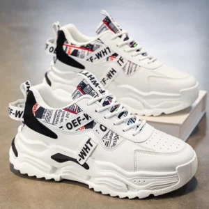 giày nam qc290, giày nam sneaker thể thao mẫu mới phong cách trẻ trung, Đế Êm chống trơn trượt