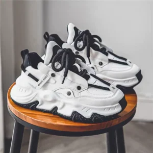 giày sneaker nam sush trẻ trung thoáng khí tăng chiều cao Đế bằng shoes
