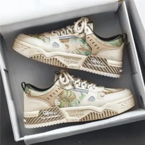 giày nam thể thao, sneaker Đế cao su non 3cm Êm chân, chuẩn dáng